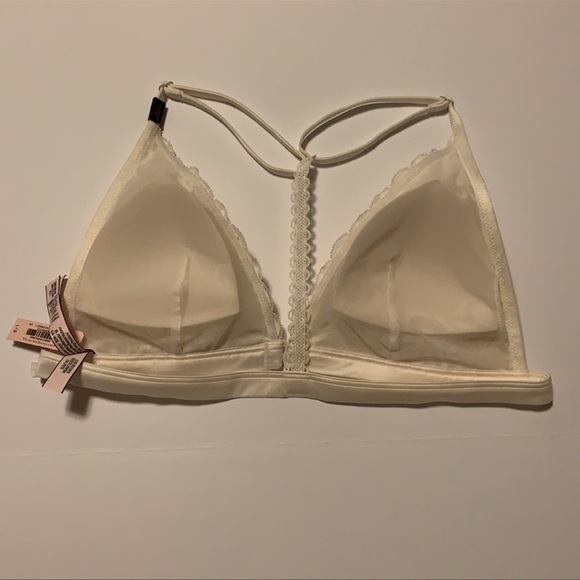 🆕 Victoria’s Secret Cream Lace Bra - Women’s Size Large - Picture 3 of 7